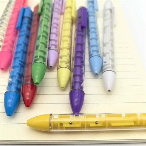 Muti-color Novelty Maze Puzzle Abs Pens