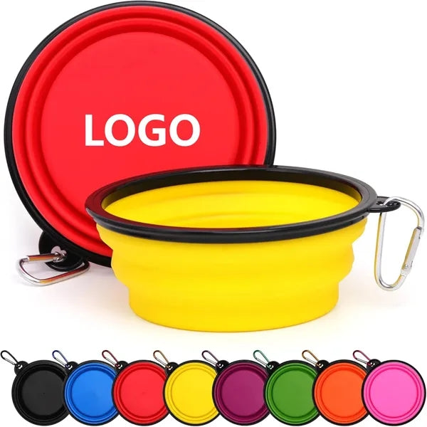 Portable 22oz Outdoor Folding Pet Bowl