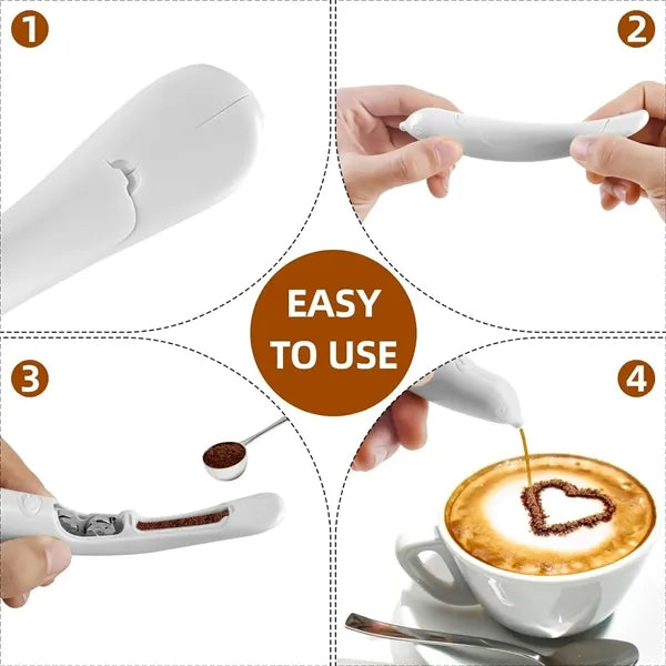 Latte Art Electrical Coffee Carving Pen