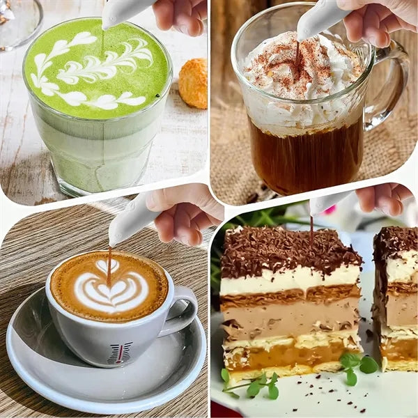 Latte Art Electrical Coffee Carving Pen