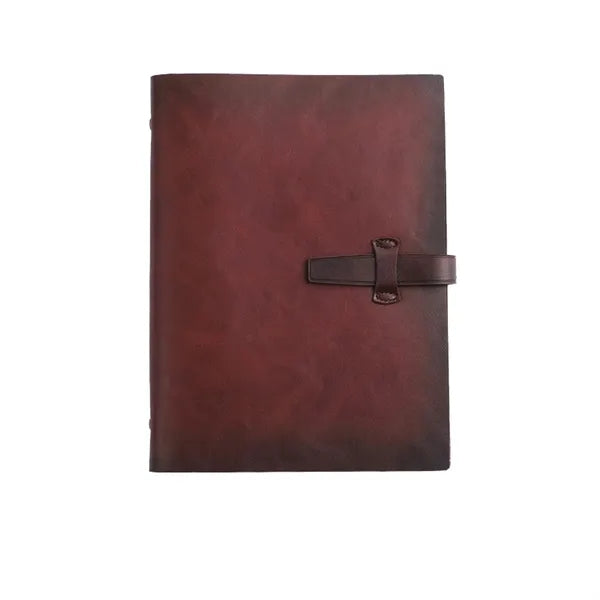 Soft Leather A5/A6 Buckle Notebooks