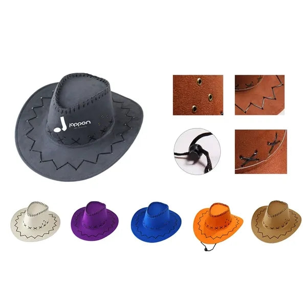Faux Felt Cowboy Hat
