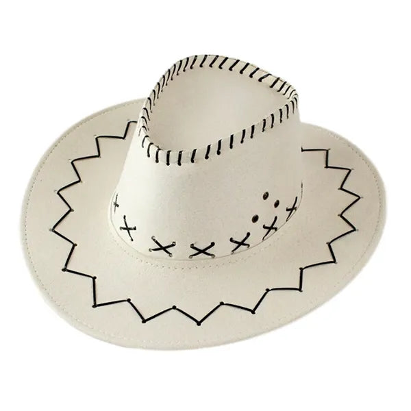 Faux Felt Cowboy Hat