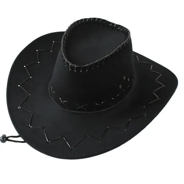 Faux Felt Cowboy Hat