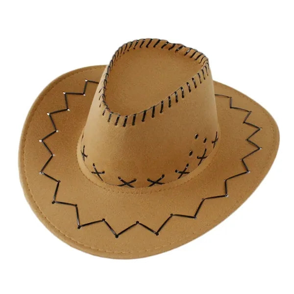 Faux Felt Cowboy Hat