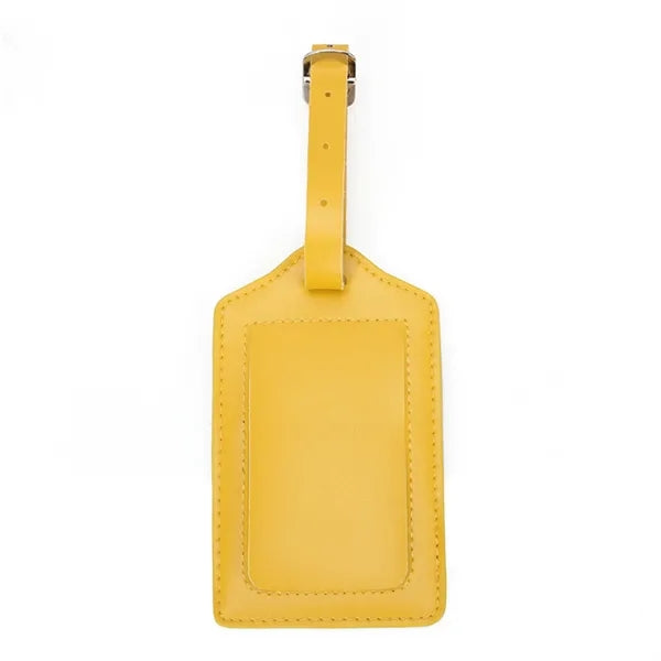 Leather Luggage Tag Set 2.76" x 7.48"