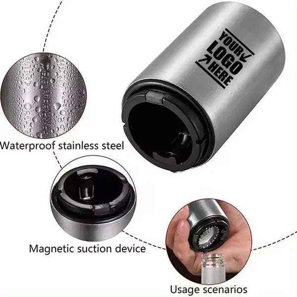 Stainless Steel Automatic Beer Bottle Opener