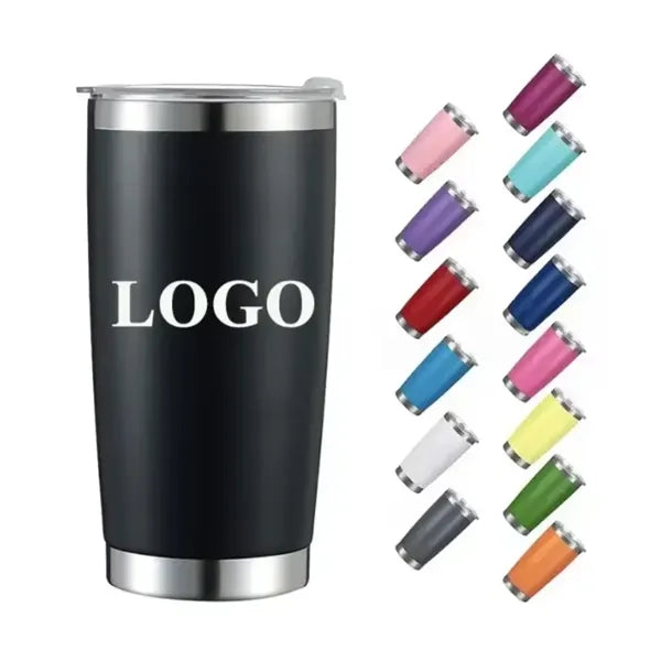 20oz Stainless Steel Tumbler with Lid