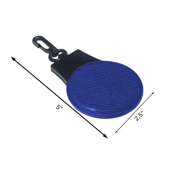 LED Reflective Warning Keychain Light 2.5" x 5"