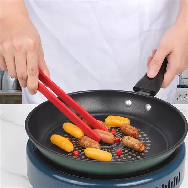 11.8 Inch Silicone Trivet Cooking Tongs