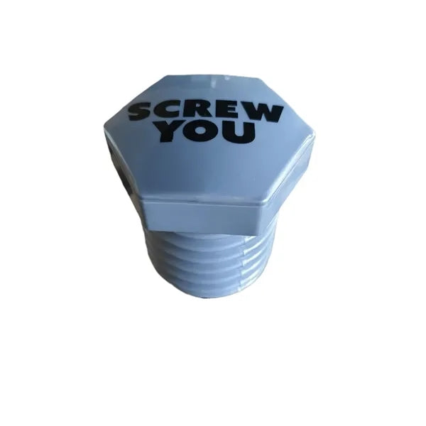 Screw Shaped Push Down Bottle Opener