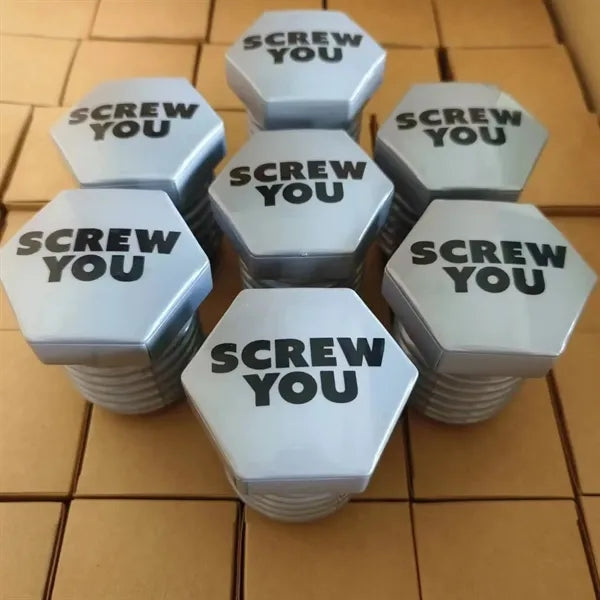 Screw Shaped Push Down Bottle Opener