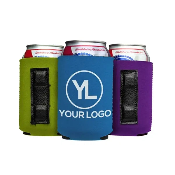 Neopren can cooler with magnet