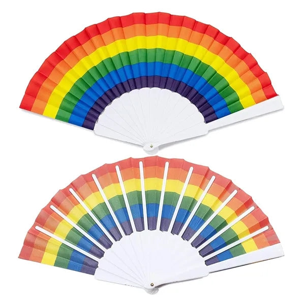 Vibrant Foldable Fan Portable Stylish And Cool