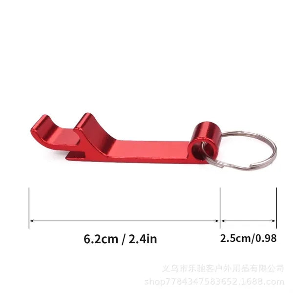 Nitro Metal Keychain with Bottle Opener