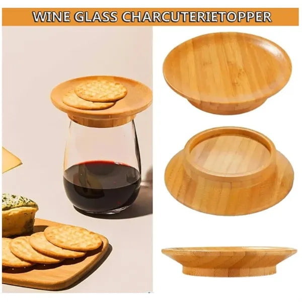 Wine Glass Charcuterie Topper