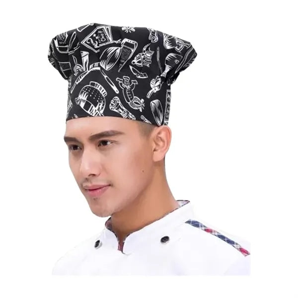 Elastic Baker Kitchen Catering Cooking Chefs Hats