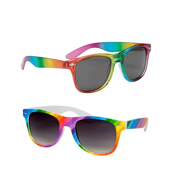 Holiday Party Rainbow Glasses