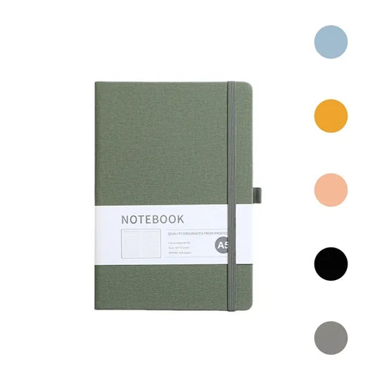 A6 Portable Elastic Strip Notebook