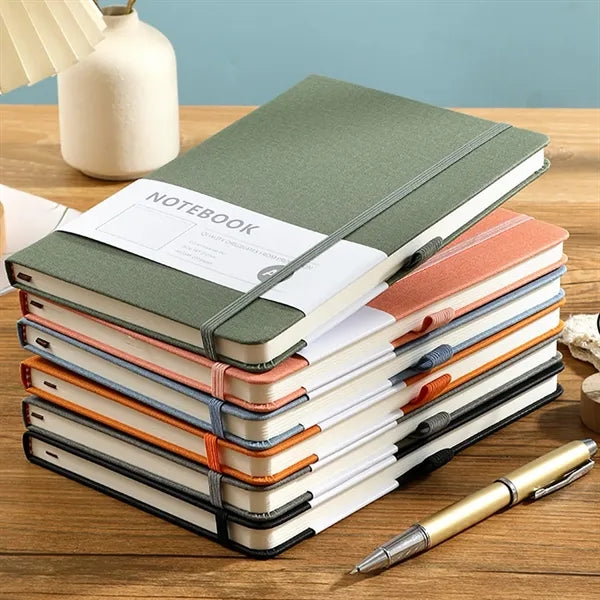 A6 Portable Elastic Strip Notebook