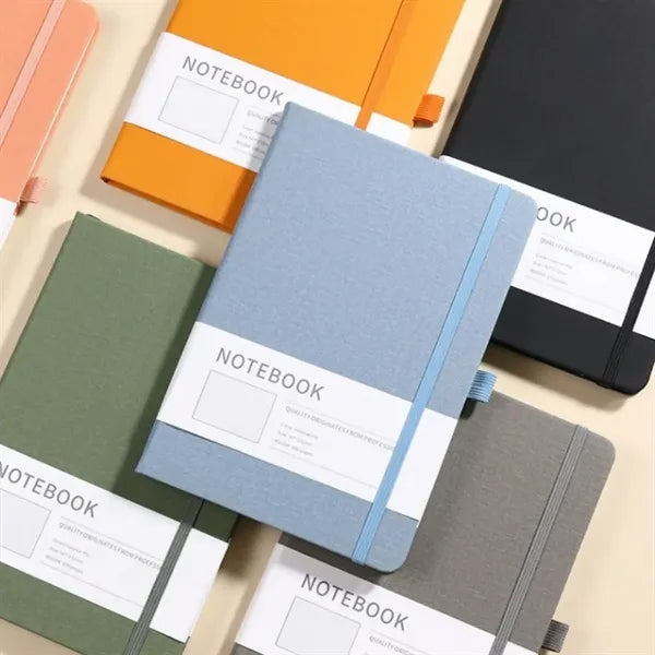 A6 Portable Elastic Strip Notebook