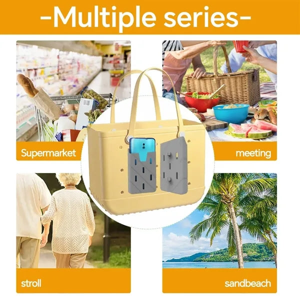 Beach Bag Silicone Phone Holder
