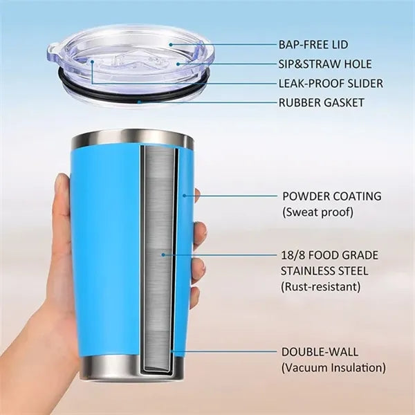 20oz Stainless Steel Insulated Tumbler