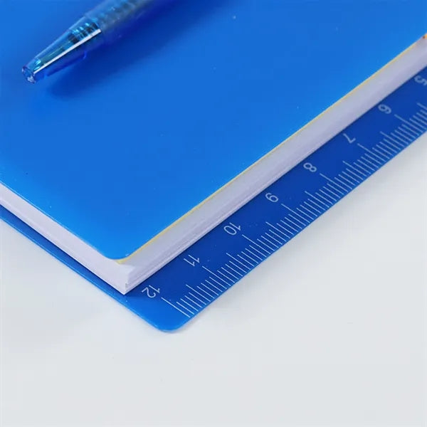 Spiral Notebook with Pen & Sticky Notes