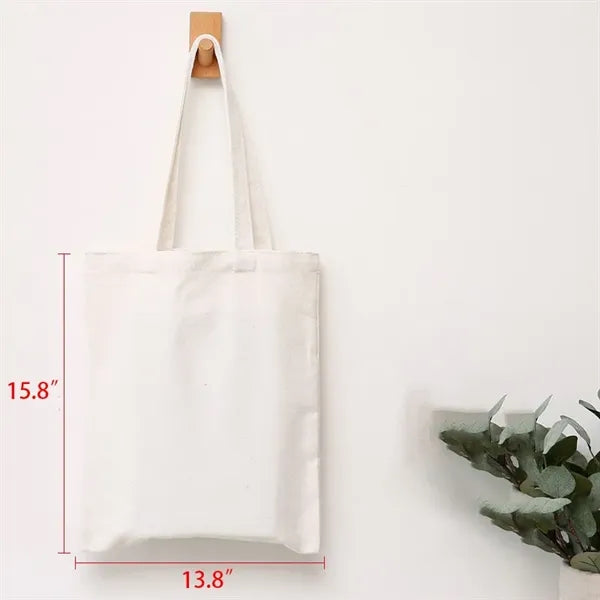 12 Oz Polyester-Cotton Canvas Tote Bags