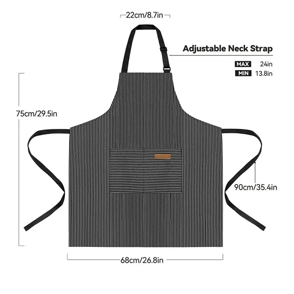 Adjustable Kitchen Cooking Aprons