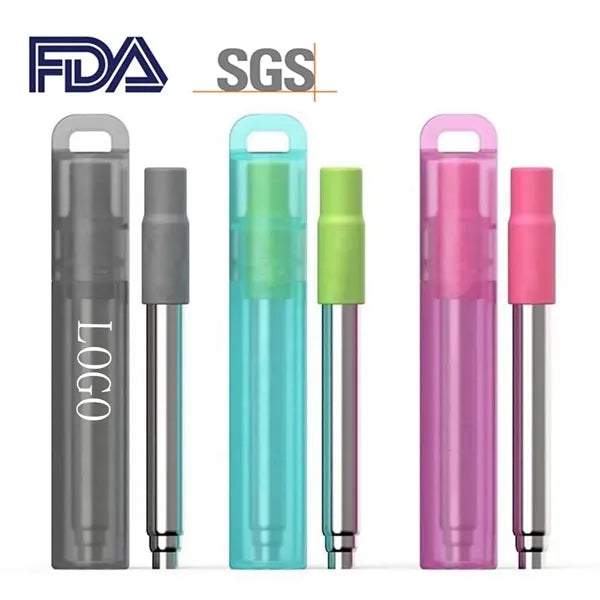 Telescopic Straws Stainless Steel with with Case