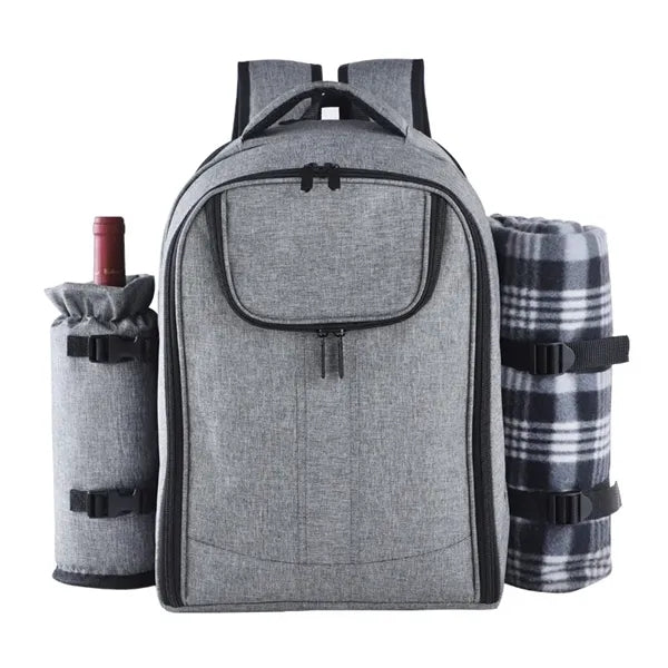 Picnic Backpack With Blanket