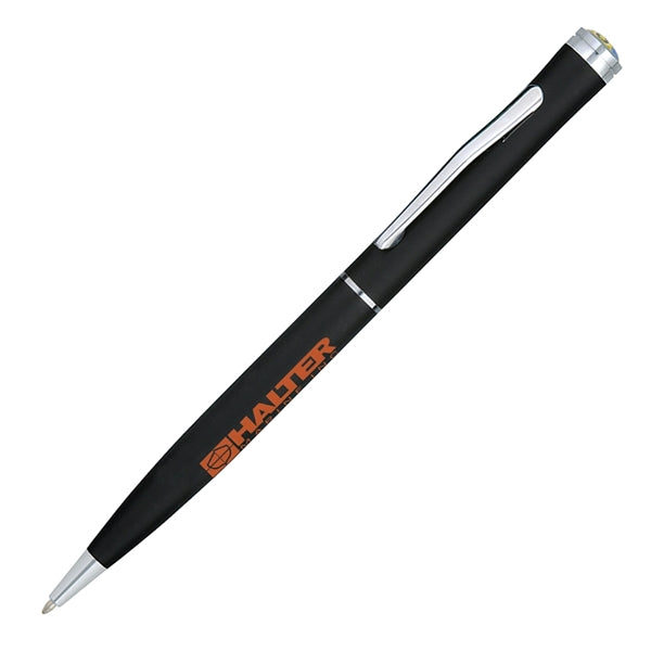 Uhlan Twist Action Pen with Photo Dome Top