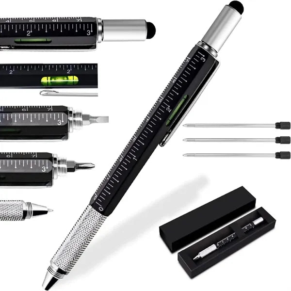 Compact Multi-Tool Pen with 6 Features