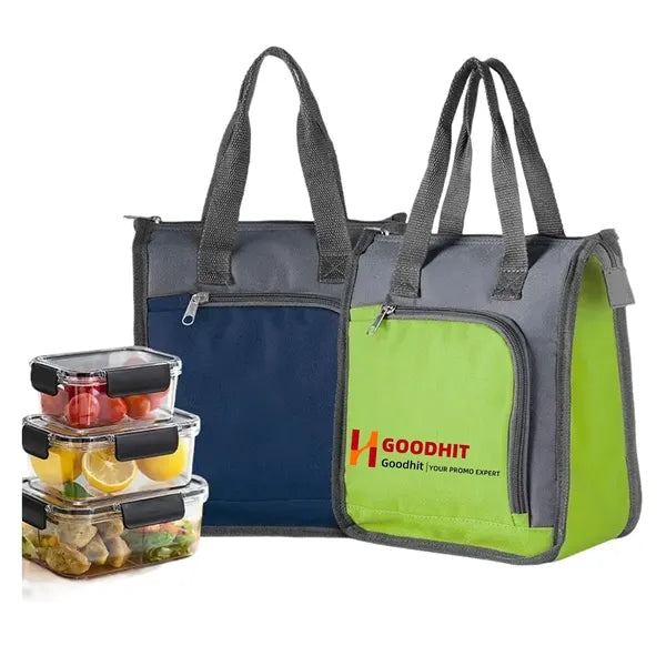 Portable Oxford Cloth Insulated Lunch Bag for Work Picnic