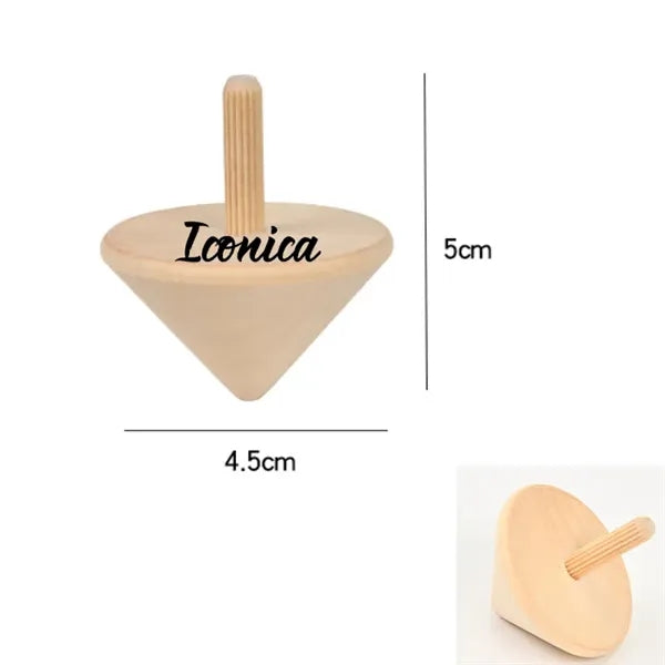 Wooden Spinning Top