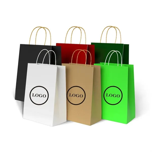 Medium Kraft Paper Gift/Shopping Handle Bag