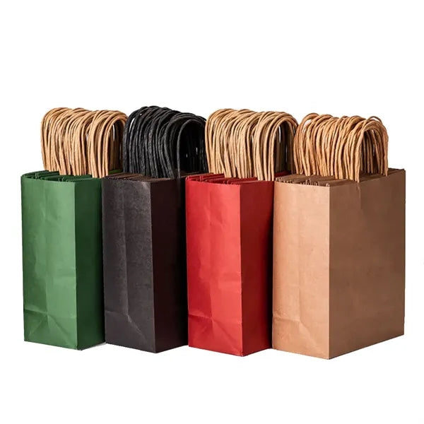 Medium Kraft Paper Gift/Shopping Handle Bag