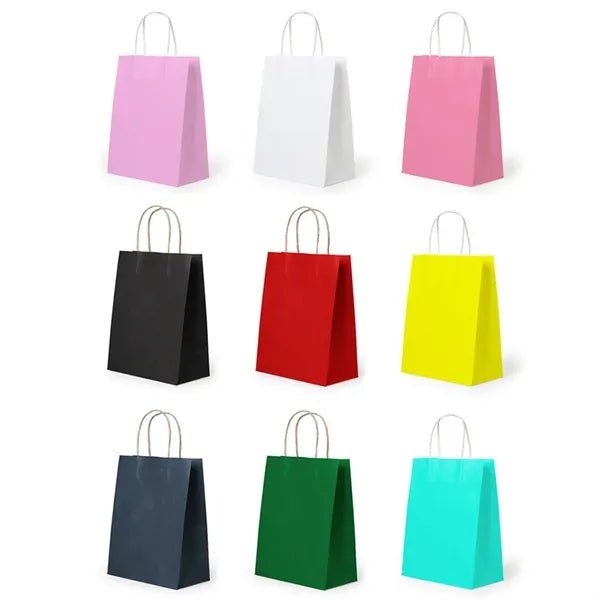 Medium Kraft Paper Gift/Shopping Handle Bag
