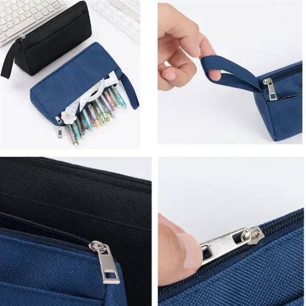 Large Capacity Double Layer Pencil Case