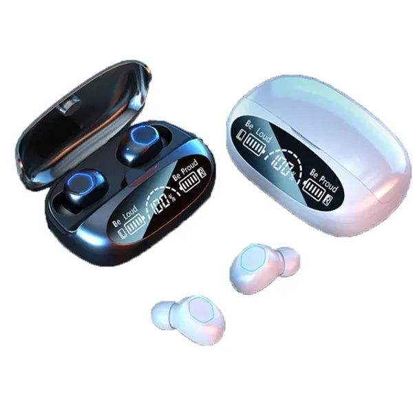 Sports Digital Display Wireless Bluetooth In-Ear Headphones