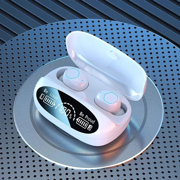 Sports Digital Display Wireless Bluetooth In-Ear Headphones