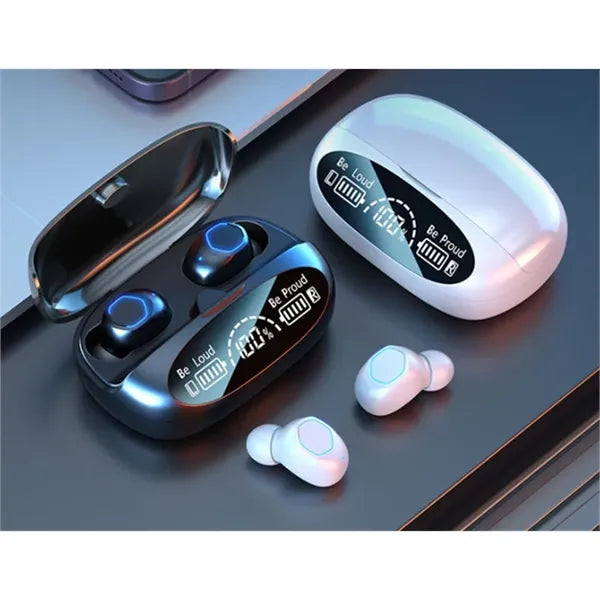 Sports Digital Display Wireless Bluetooth In-Ear Headphones