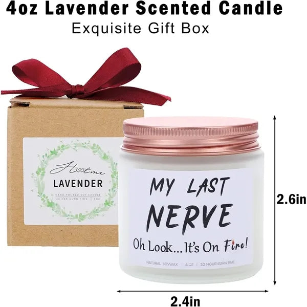 Soy wax with 5% Swiss Givaudan plant fragrance Aromatherapy