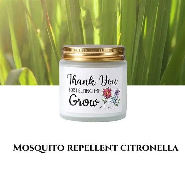 Soy wax with 5% Swiss Givaudan plant fragrance Aromatherapy