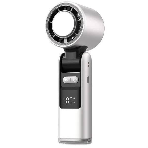 4000mAh Battery Operated LED Display Fan