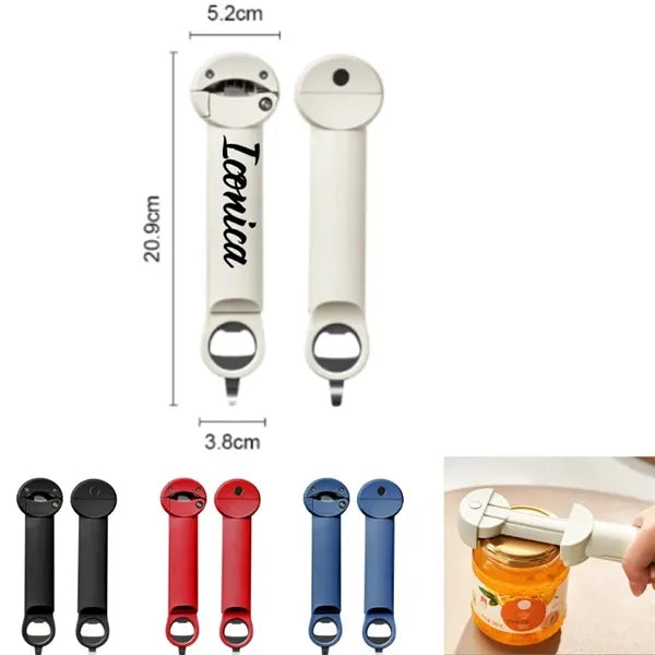 Multifunctional Magnetic Bottle Opener