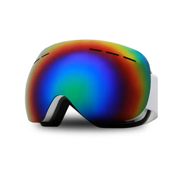 Anti-Fog Spherical Ski Goggles - TPU Frame & REVO Coating