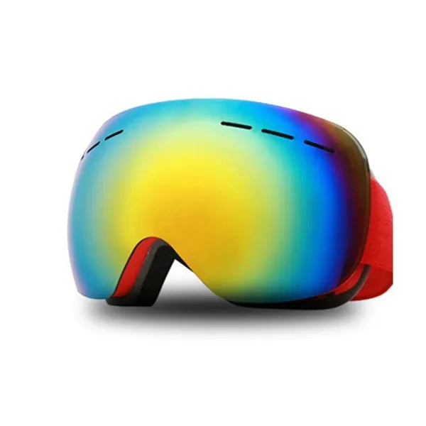Anti-Fog Spherical Ski Goggles - TPU Frame & REVO Coating