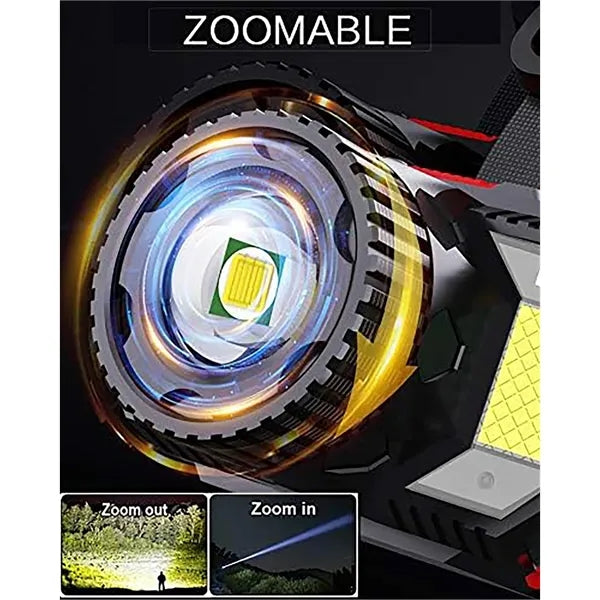 IR Sensor Zoomable LED Headlight